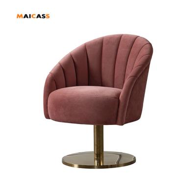 China Modern Top Sale Pink Dining Furniture Comfortable Chair Cushion Antique Dining Chairs Metal Modern for sale