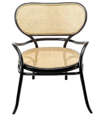 China Rattan French Style Adjustable Classic Design Leisure Lounge Armchair Seat (Height) and Backrest Dining Lounge for sale