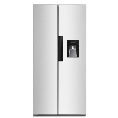 China 2 Doors side by side refrigerator with water dispenser for sale