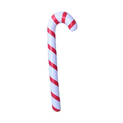 China Christmas festival colorful inflatable walking stick for decoration 90 X.25 cm for sale