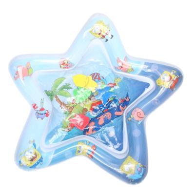 China Water Mat Star Shape Infants Tummy Time Play Activity Center Baby Stimulation Kids Water Play Mat 60 x 52 cm for sale