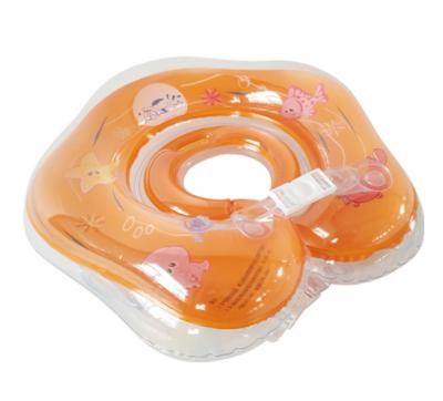 China Safety Bath Inflatable Baby Neck Ring For Newborn Infant Swimming Float 37 x 35 X 12 cm for sale