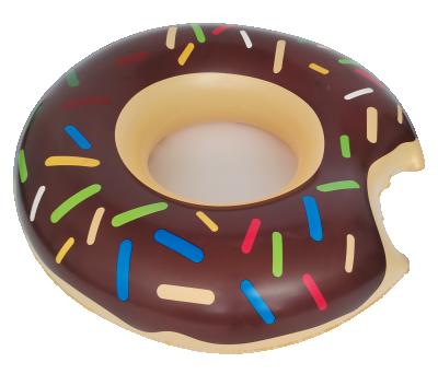 China PVC Donuts Ring PVC Water Donuts Inflatable Swimming Wholesale Adult Swimming Ring for sale