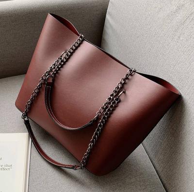 China 2022 Fashion Women's Tote Bag Supplier Custom PU Purse Design Luxury Elegant Shoulder Handbags Ladies Female Fashion Leather Handbags for sale