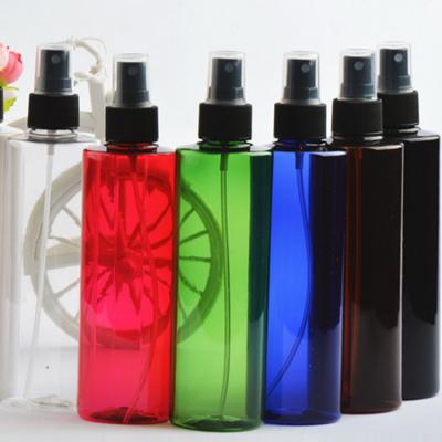 China 250ml Medicine Alcohol Spray Sanitizer Pet Plastic Bottle With Cap for sale