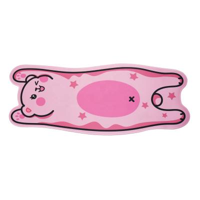 China XXL XL Protective Mouse 25cmx25cm 73cmx31cm Cartoon Bear Pig Non-Slip Mouse Pad for sale