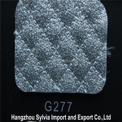 China Abrasion-Resistant Glitter PU Material For Making Sandals for sale