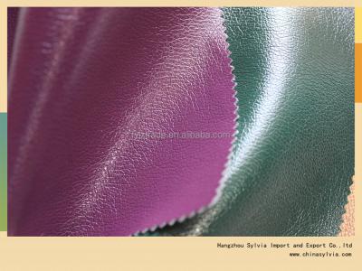 China Abrasion-resistant rexine leather for sofa for sale