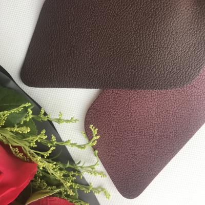 China Waterproof Netting PU Microfiber PU Leather For Furniture for sale