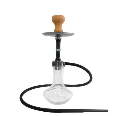 China Aluminum Alloy Metal Hookah Glass Shisha Aluminum Hookah for sale