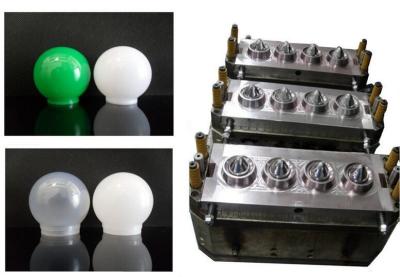 China PC plastic LED light housing injection mould/led bulb plastic mould manufacturer for sale