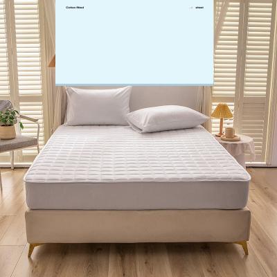 China Nondisposable Minimal Style Fitted No Fluorescence Microfiber Fitted Sheet Pillowcases Waterproof Bedding Sets for sale