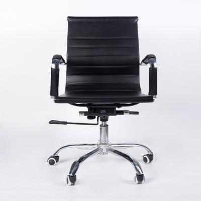 China Factory Direct Sales Manager Office Furniture Leather Rotary Office Rotating Chair for sale