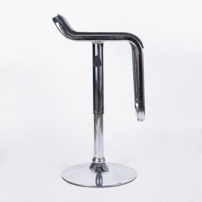 China New Style Modern High Arc Chair Stainless Steel Counter Leather Bar Stool Bar Chair for sale