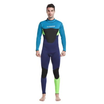 China 2.5MM diving suit men's breathable neoprene thickening deep diving warm one-piece suit surfing wetsuit for sale