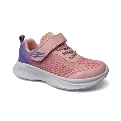 China Mesh Outdoor Casual Mesh Buckle Strap Girls Shoes Breathable Sneakers For Kids for sale