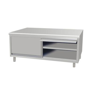 China High Quality Environmental Protection Factory Stainless Steel Free Standing Sideboard for sale