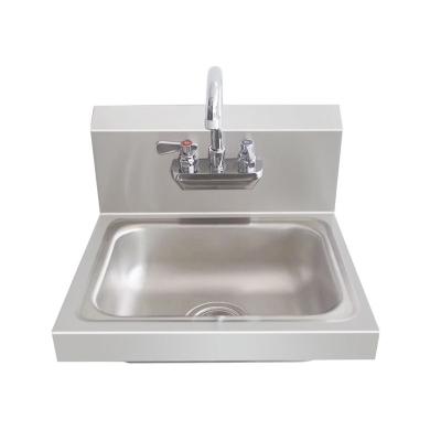 China Chinese Custom Simple Handmade Kitchen Stainless Steel Square Height Measuring Bowl Environmental Protection Suppliers Wash Basin Sink for sale