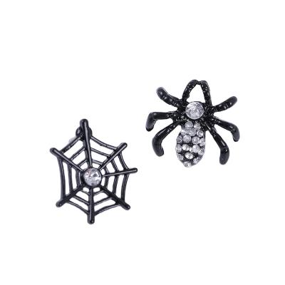 China Fashion Jewelry Manufacturer Punk Jewelry Spider Web Dangle Earrings for sale