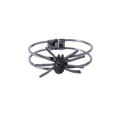 China Wholesale FASHIONABLE Vintage Men Alloy Cheap Halloween Spider Bracelet for sale