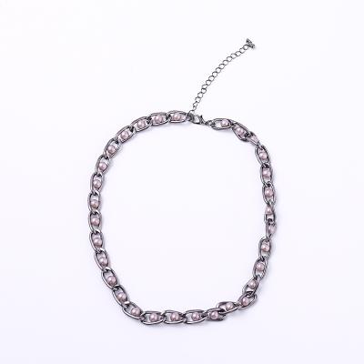 China 2022 TRENDY Women's Fashion Jewelry Aluminum Necklace for sale