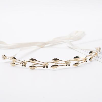 China Gold Foil Adjustable Headband Wholesale Fashion Garland Fashion Baby Hair Accessories Shining Headband for sale