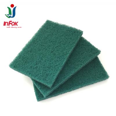 China Viable Commercial Scrubbing Pad/Industrial Cleaning Pad/Scour Polishing Abrasive Scrubber for sale