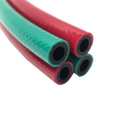 China Sale Customized Flexible PVC Pipe Oxygen Hose Acetylene Hose Twin Flexible Welding Supplier for sale