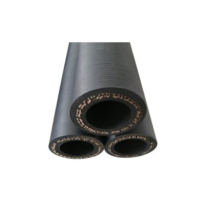 China Durable Black Rubber Flexible Concrete Pump Hose 125mm For Peristaltic Pump Rubber Hose for sale