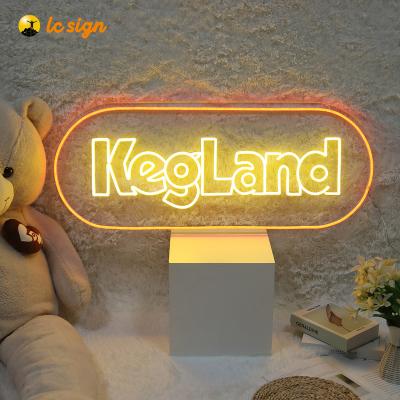 China Theme Park Drop Shipping Acrylic Decorative Luminous Waterproof Colorful Lights Sign DIY Custom Neon Signs for sale