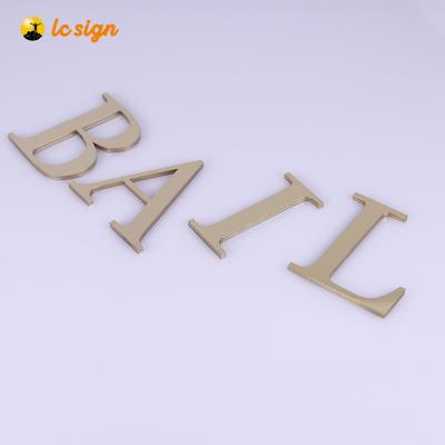 China High quality buildings metal letters sign and metal letter signage for 3d letters sign for sale