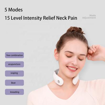 China 2020 Portable Mini Electric Wireless Intelligent Neck Neck Massager for sale