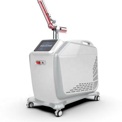 China Picosecond 1064nm 532nm 1320nm pico Q-switched ND yag laser dye removal laser peeling tattoo removal machine for sale