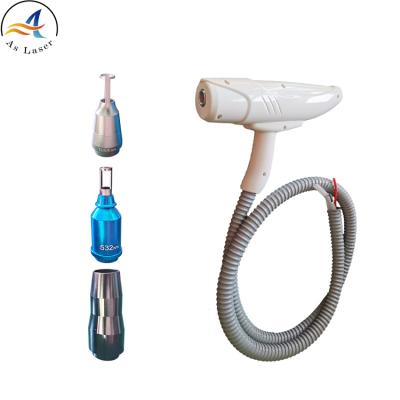 China Dye Removal ND yag laser tattoo removal machine accessories ND yag laser handle for sale