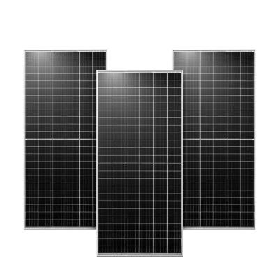 China Array For Home Thin Film 400w 450w 500w All Black Mono Solar Panel 300w 182mmx182mm for sale