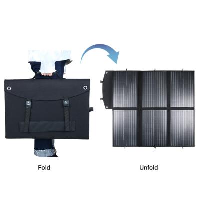 China Camping 100w 120w 200w Flexible Waterproof High Quality 400w Portable Solar Panel for sale