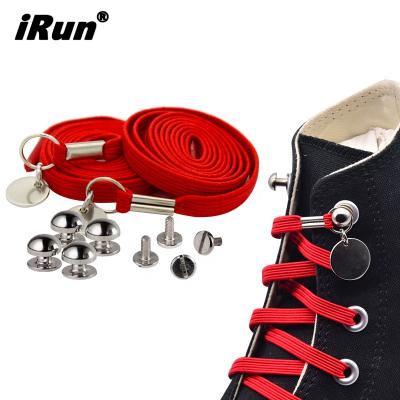 China Irun Amazon Flat Extender Barely Jump Shoe Lace Kids No Tie Lace Replacement for Children and Patient Flat Shoe Laces for sale