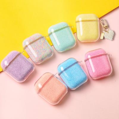 China For Earphone Trunk Color Plated With Key Chain Airpod Case For Glitter Airpod Pro Case For Airpods 2022 Case for sale