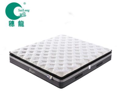 China Superior Latex Mini Pocket Spring Mattress Massage Pillow Ice Silk Cloth Pocket Spring for sale