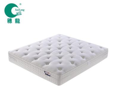 China Massage 3 Zones Memory Foam Pocket Spring Foam Encasement Bedroom Mattress for sale