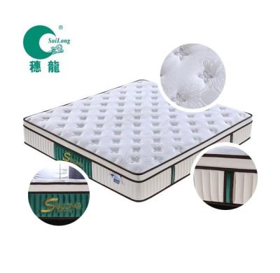 China Euro Large Foam Memory Gel Mattress Hotel Furniture Bedroom Spring Pocket Massager Top Mattress for sale