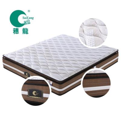 China Massage Pocket Box Spring Queen Size Memory Foam Mattress Good Quality Single Bed Roll Wrapped Mattress for sale