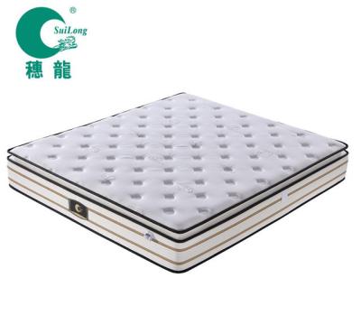 China Massage pocket spring foam premium pillow foam encasement bedroom funiture top mattress for sale