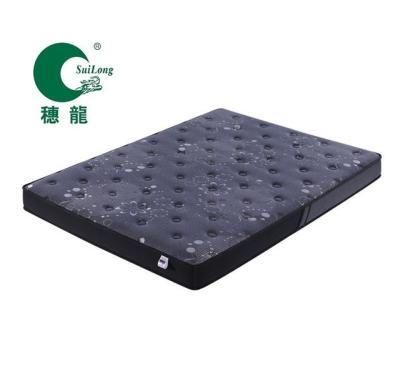 China Cheap thin foam encasement pocket spring furniture box spring massage tight top mattress for sale