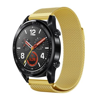 China Fashion Mesh Strap Watch Band For Samsung Gear S3 Galaxy Watch 46mm Milanese Watch Strap Buckle Strap for sale