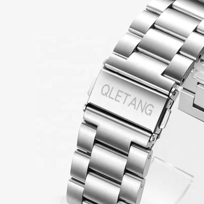 China QLETANG Watch Strap Adjustable Metal Band Strap 22mm Stainless Steel Stainless Steel Quick Release For Samsung Galaxy Watch 46mm for sale