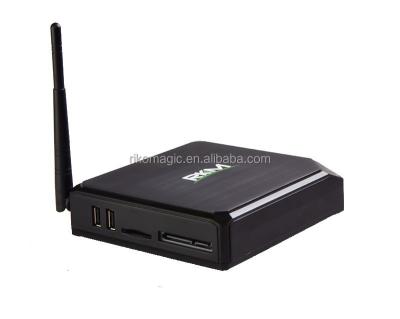 China Support 4K mini TV box 4G/32G hexa digital signage solution 4K core 4K player, customized FW and program on/off /rotate/RTC/touch panel for sale