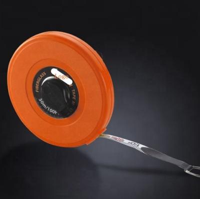 China ABS shell+fiberglass tape measure long 20-50M Fiberglass Measuring Rule for construction masonry for sale