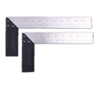 China Measuering High Quality Aluminum Square L Shaped Square Try Square Aluminum Ruler for sale