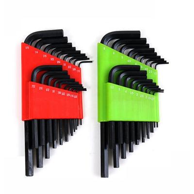 China Mulit-purpose 36PC Allen Wrench Alloy Steel Allen Key Set Wrench Hardware Tools for sale